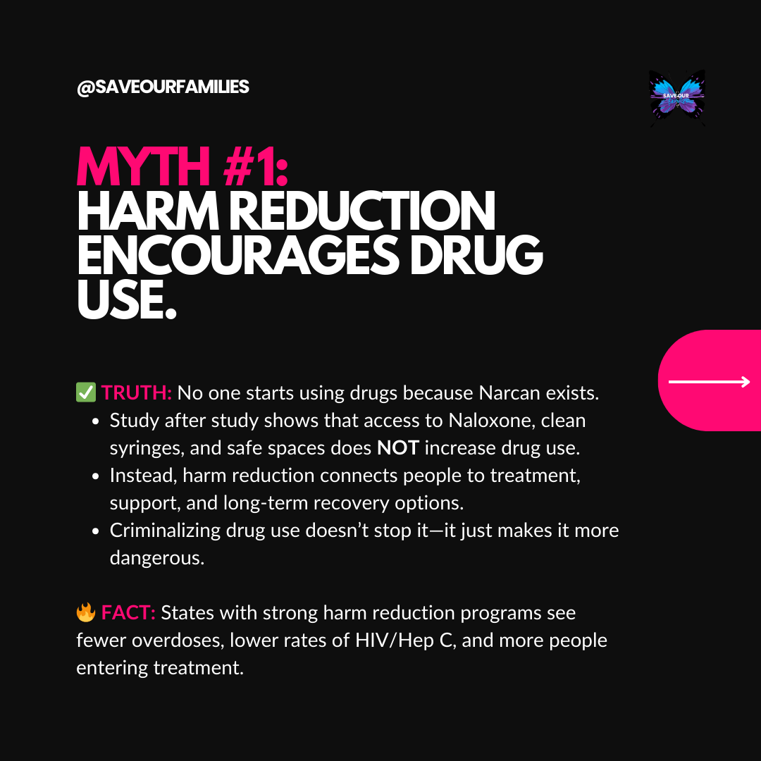 Myth #1: Harm Reduction Encourages Drug Use