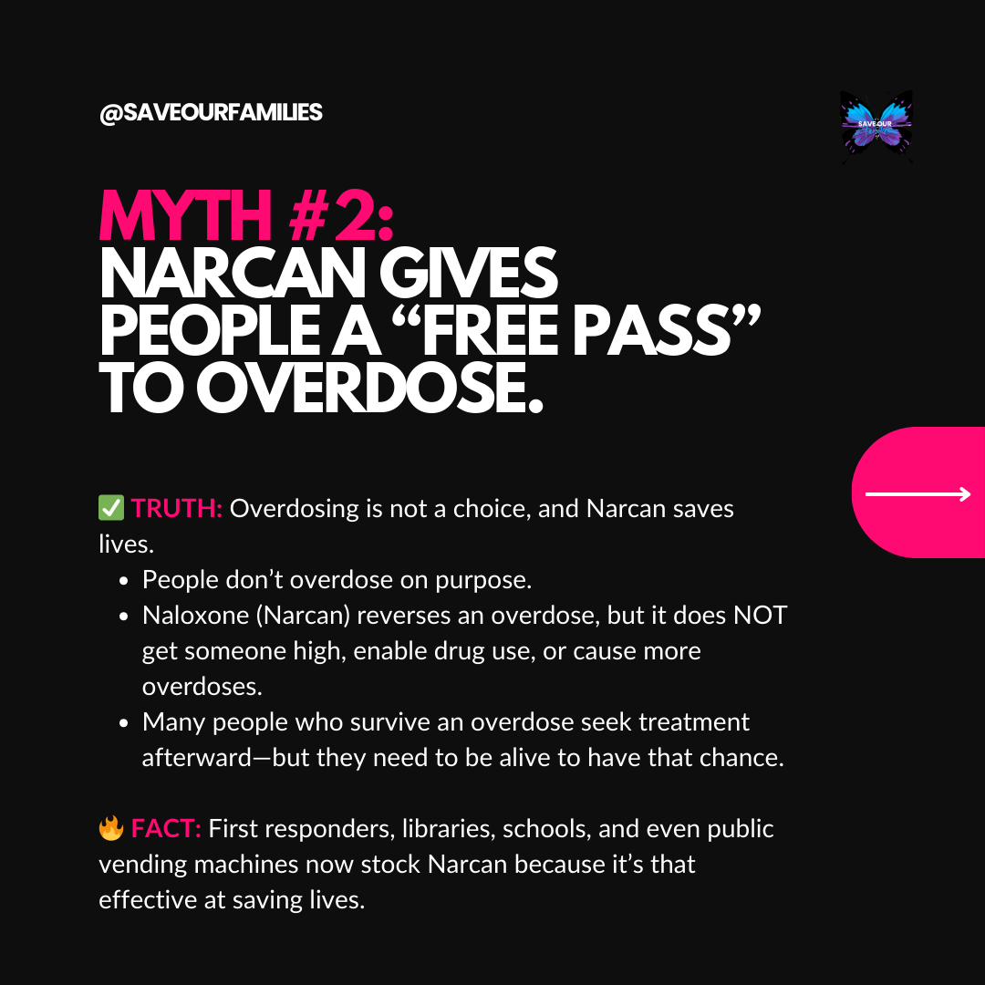 Myth #2: Naloxone Distribution Promotes Repeated Overdoses