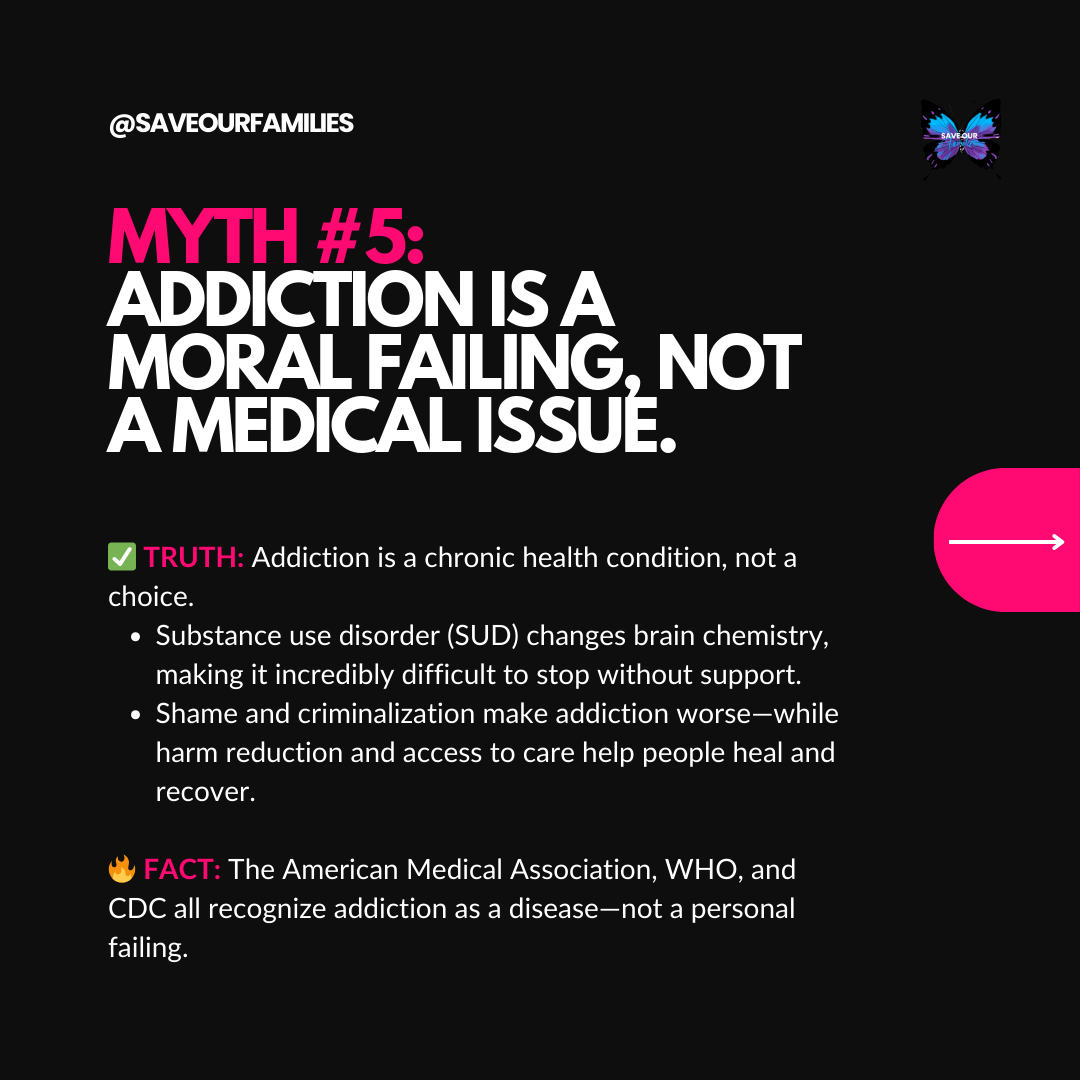 Myth #5: Addiction is a Moral Failing Rather Than a Medical Condition
